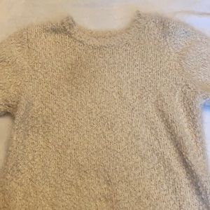 A fluffy comfortable sweater